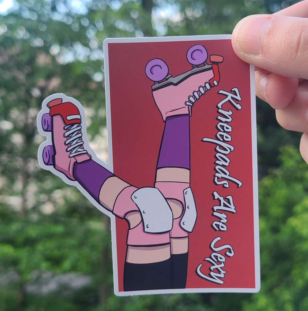 Kneepads Are Sexy Sticker