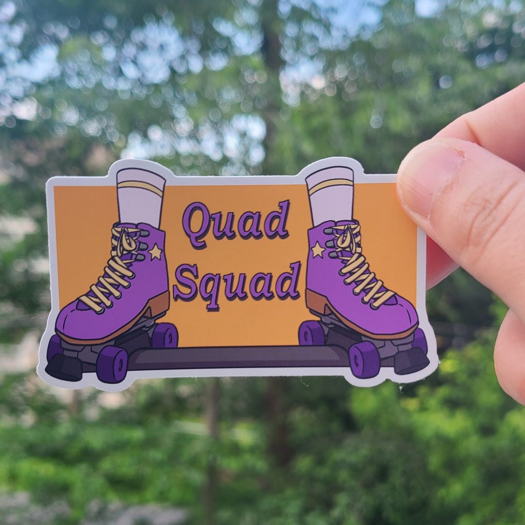 Quad Squad Sticker