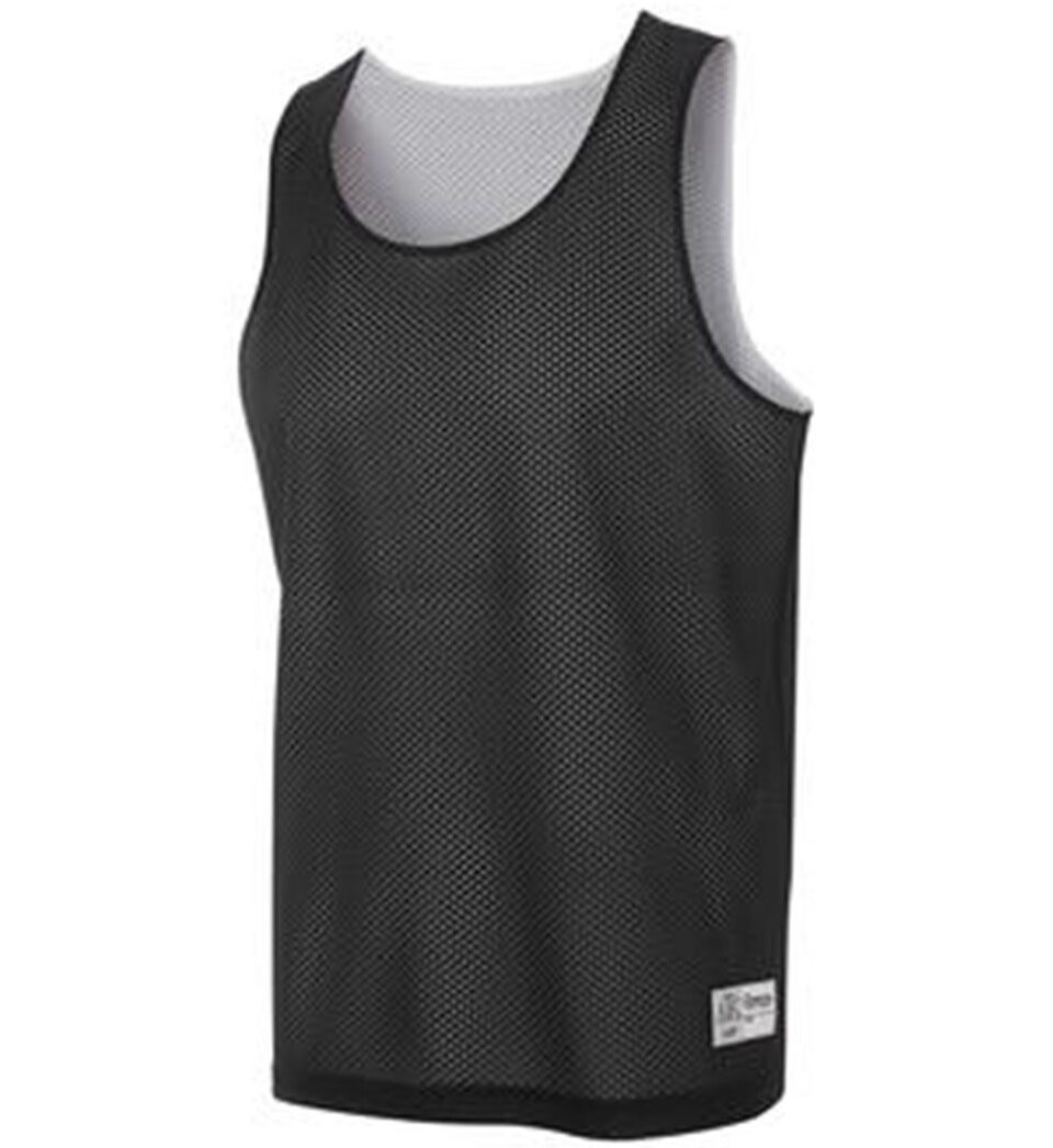 Reversible Black and White Mesh Sports Jersey